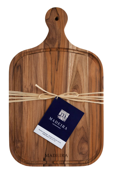 Teak Cutting Board (Medium Paddle) – Hudson Pecan Company